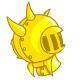 Golden Buzz Helmet