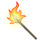 Fire Tipped Spear