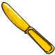 Golden Butter Knife