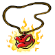 Fiery Hissi Amulet