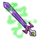 You can place the curse of Jhudora on your adversary when you wield this sword.