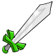 Emerald Krawk Sword