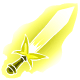 This sword was forged for the light faeries and will help you in battle!