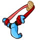 This peanut launcher is a fun way to keep your enemies away!