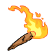 Flaming Peasant Mob Torch