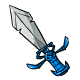 Blue Ruki Dagger