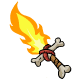 Flaming Dagger Of Fire