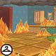 This is fine... if you are painted fire! This was given out by the Advent Calendar in Y23.