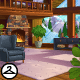 Luxe Cosy Chalet Background