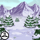 Snowy Mountain Background