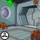 Space Station Airlock Background