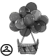 Thumbnail for Dyeworks Black: Baby Birthday Hot Air Balloon