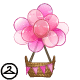 Thumbnail for Dyeworks Pink: Baby Birthday Hot Air Balloon