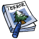 Terror Mountain Colouring Book