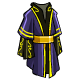 This thick layered tunic is trimmed with gold so you can look fancy while you defend yourself!