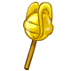 Gold Gelert Lollypop