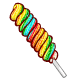 Rainbow Twist Lollipop - r101
