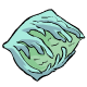Aqua Coral Pillow
