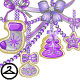 Thumbnail for Dyeworks Purple: Sugar Icing Holiday Cookies Garland
