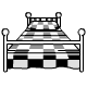Checkered Bed