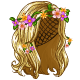 Thumbnail for Dyeworks Blonde: Crown of Flowers Spring Wig