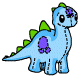 A cute little Chomby plushie for your Neopet to play with.  This one looks really blue :(