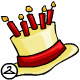 Thumbnail for Red 9th Birthday Cake Hat