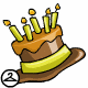 Yellow 9th Birthday Cake Hat