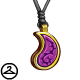 Show your love for Dark Faeries with this Jhudora Half Necklace! It adds the perfect pop of Dark Magic purple!