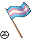 Handheld Baby Transgender Pride Flag
