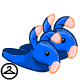 Thumbnail for Novelty Blue Blumaroo Slippers