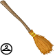This magical broom won’t let you fly off the handle easily!