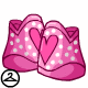 Thumbnail for Pink Polka Dot Chomby Boots