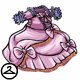 Charm all other Neopians at the ball in this charming pink Draik gown.