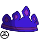 Fanciful Blue Gemmed Crown
