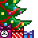 8-Bit Christmas Tree Foreground
