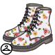 Floral Jubjub Boots