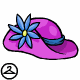 Thumbnail for Pretty Pink Flower Hat