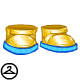 Thumbnail for Gold Glitter Shoes