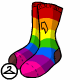 Thumbnail art for Torn Rainbow Gym Socks