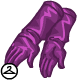Purple Hissi Gloves