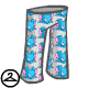 Cheerful pyjama bottoms that are patterned to match each Neopet.
