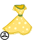 Yellow Polka Dot Koi Dress