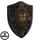 This shield may be decorative but it is still nice to look at.