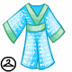 Blue Lenny Kimono