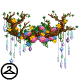 These antlers are dawned with real crystals and flowers that bloom daily!