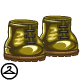 Metallic Kau Boots