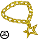 Thumbnail for Gold Neopets Star Chain Necklace