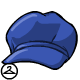This blue newsboy hat will look nice with a lot of outfits!