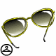Thumbnail for Shiny Gold Nimmo Sunglasses